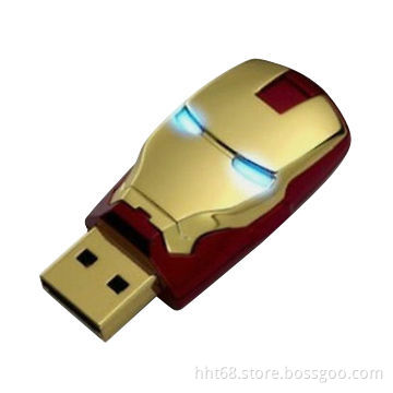 8GB Popular The unique Iron Man Model USB 2.0 Memory Stick Flash Pen Drive